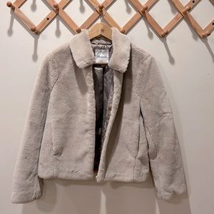 Madewell Faux Fur Bomber